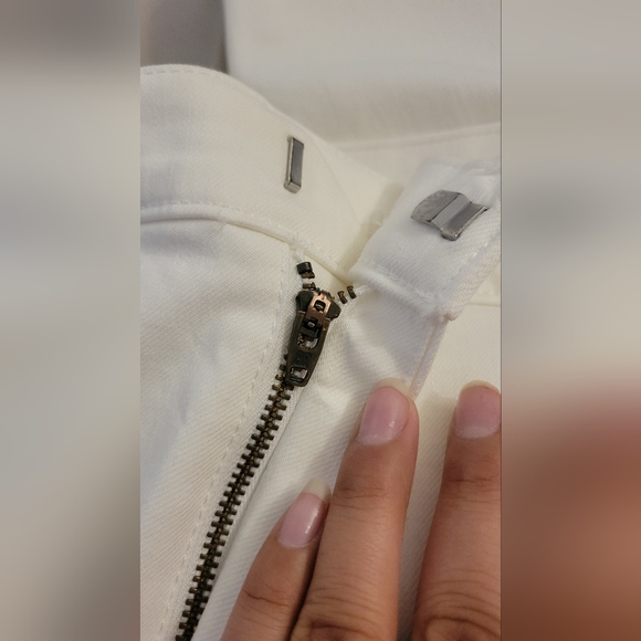 Banana Republic White Flare Sailor Premium Denim - Picture 8 of 12